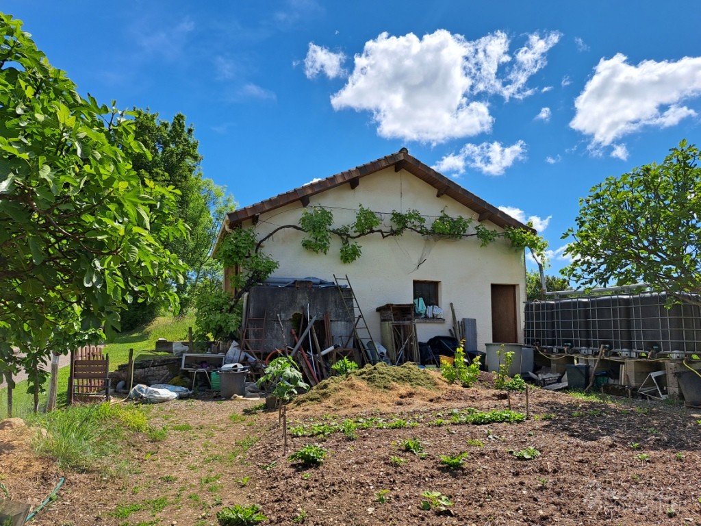 Jolie Maison de 1850 en pierre avec pigeonnier sur un joli  terrain paysagé et verdoyant.