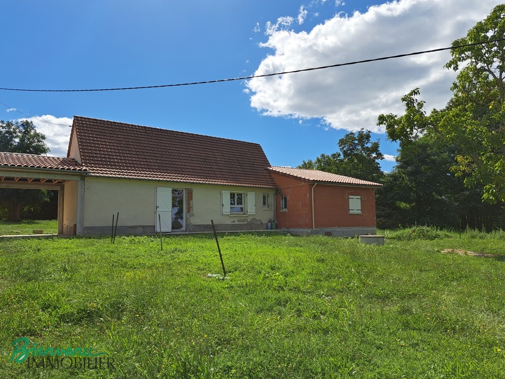 Maison d’habitation sur 2 niveaux à finir d’aménager