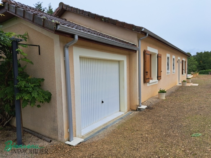 Jolie maison de plain pied avec de belles vues